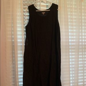 A black sleeveless J.Jill dress. Great condition